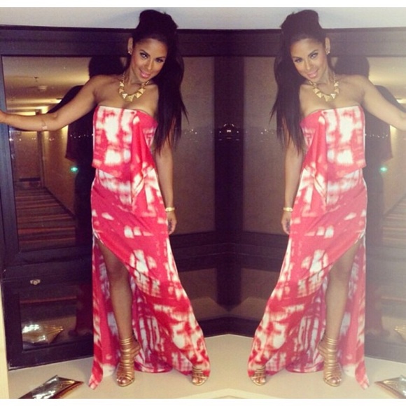 BCBG Dresses & Skirts - BCBG Dress Orange and White. Size 4 NWT